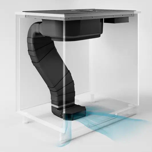Einbau der Umluftversion