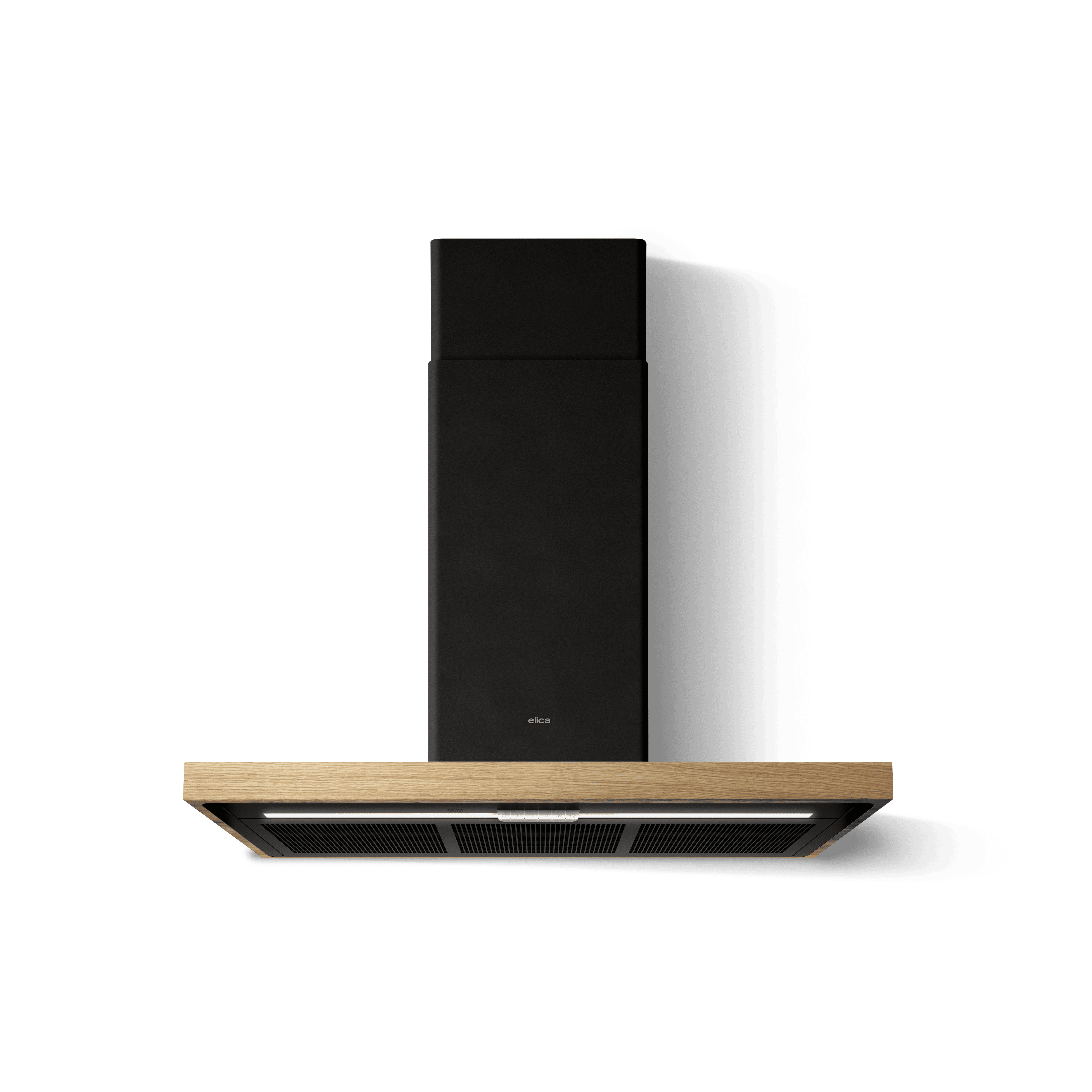 Cappe da Cucina Cappe a Parete Oak + Black Matt thumb