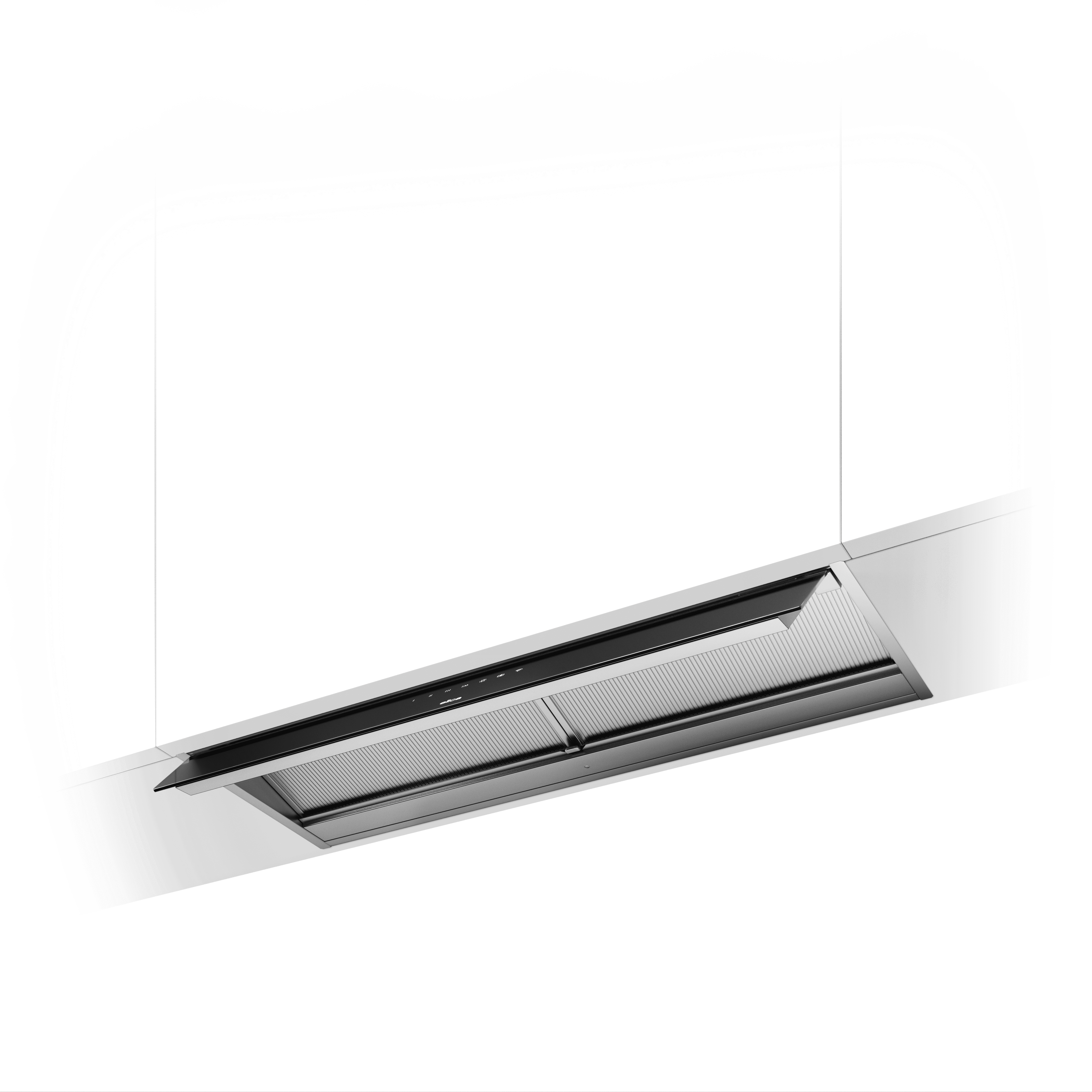 Cappe da Cucina Incasso senza fondo pensile Inox Nero thumb