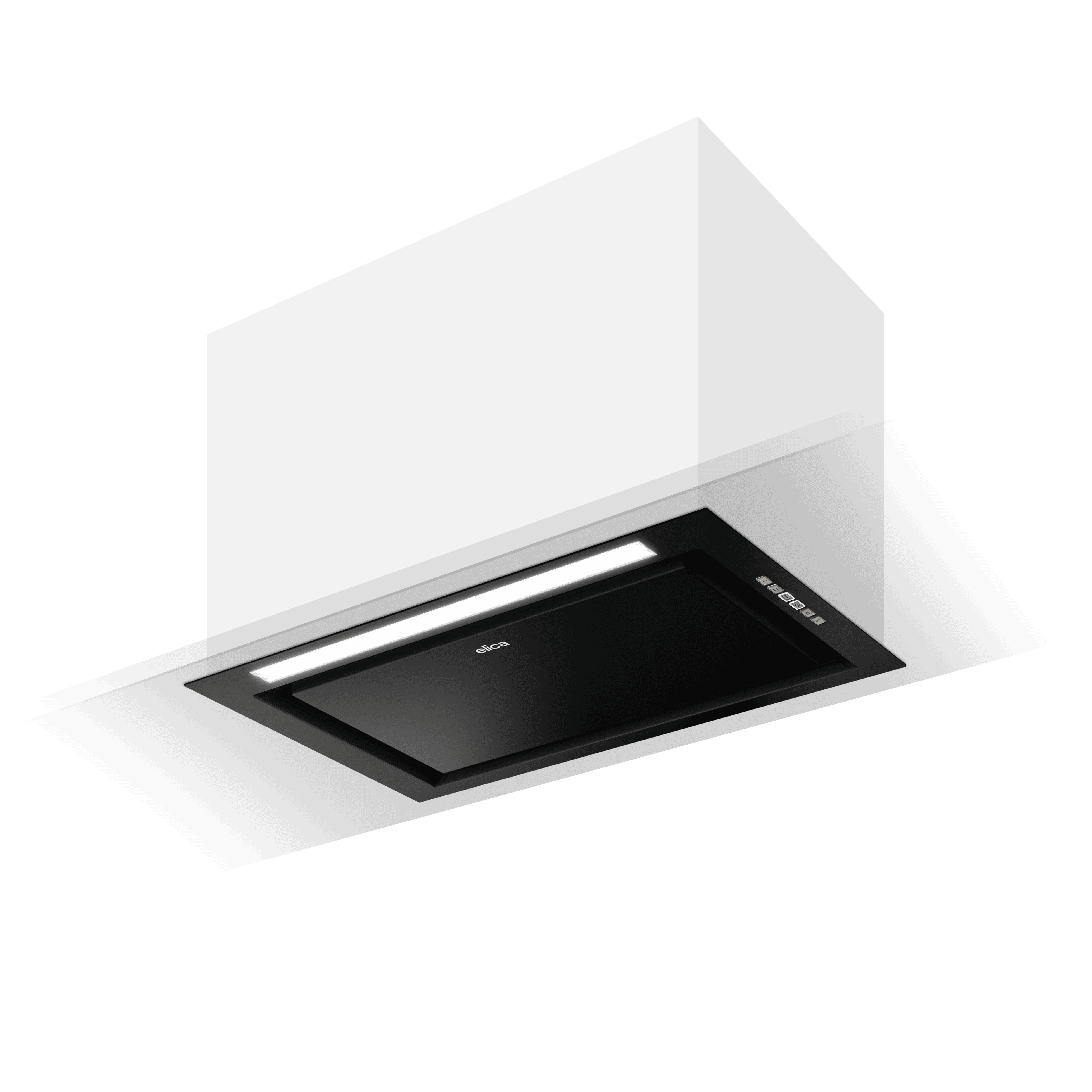 Cooker Hoods Built-in with cabinet base black thumb