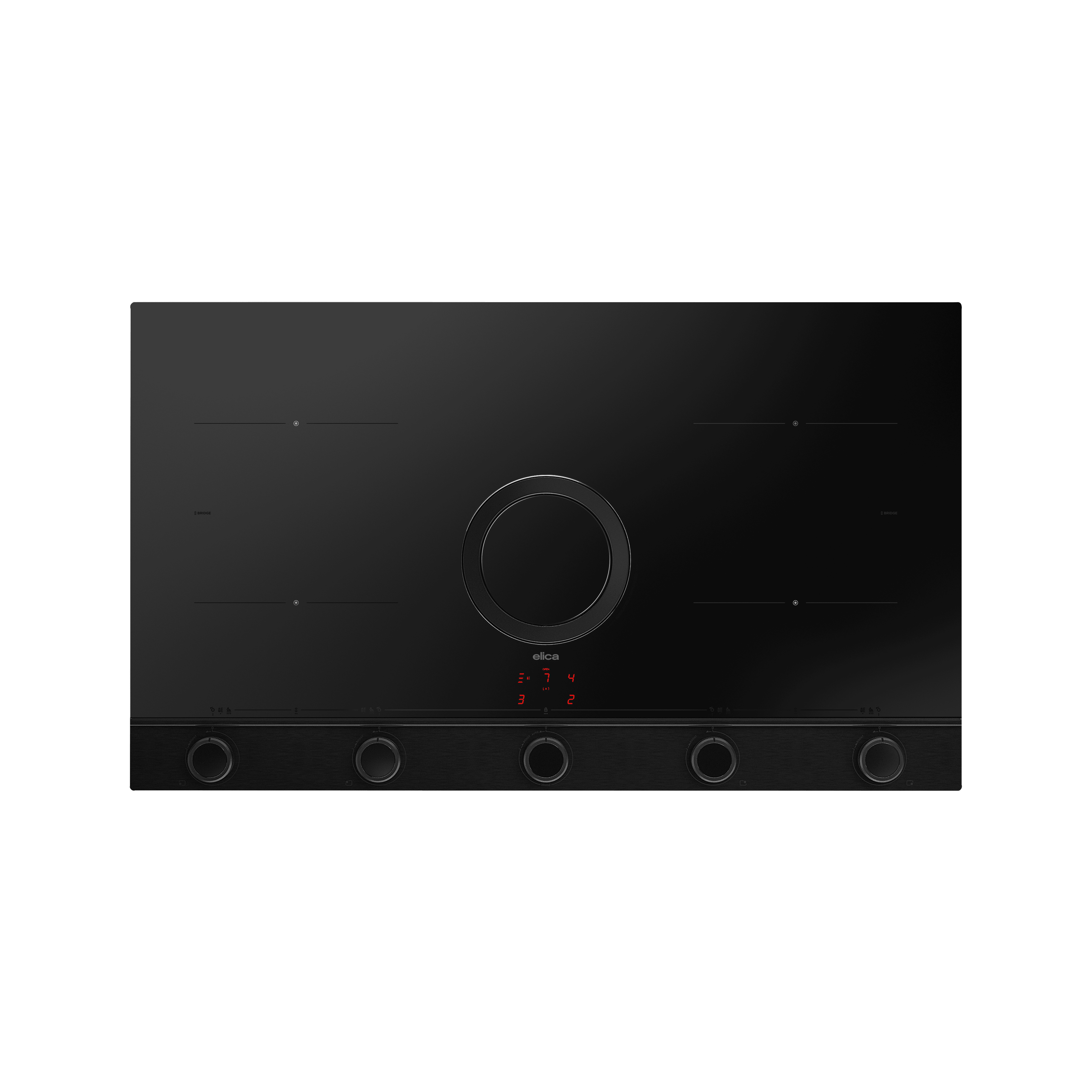Hobs Induction Hobs With Extractor black matt thumb