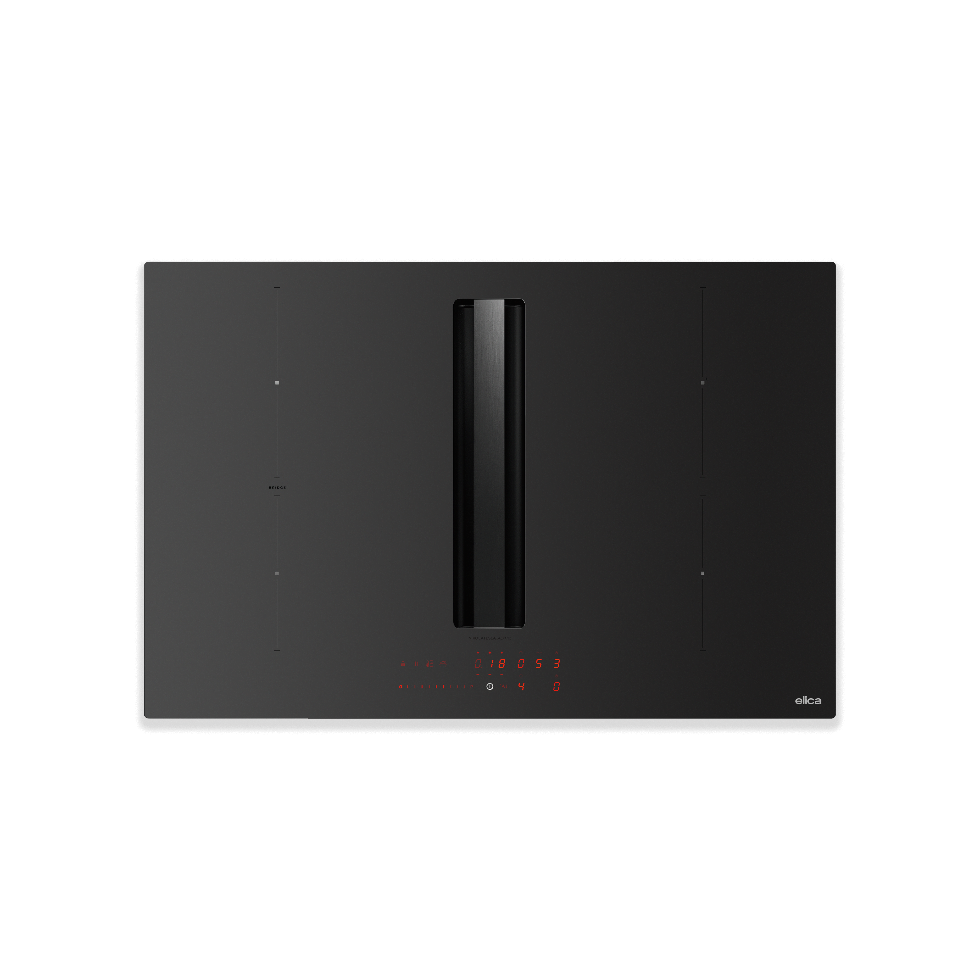 Hobs Induction Hobs With Extractor black matt thumb