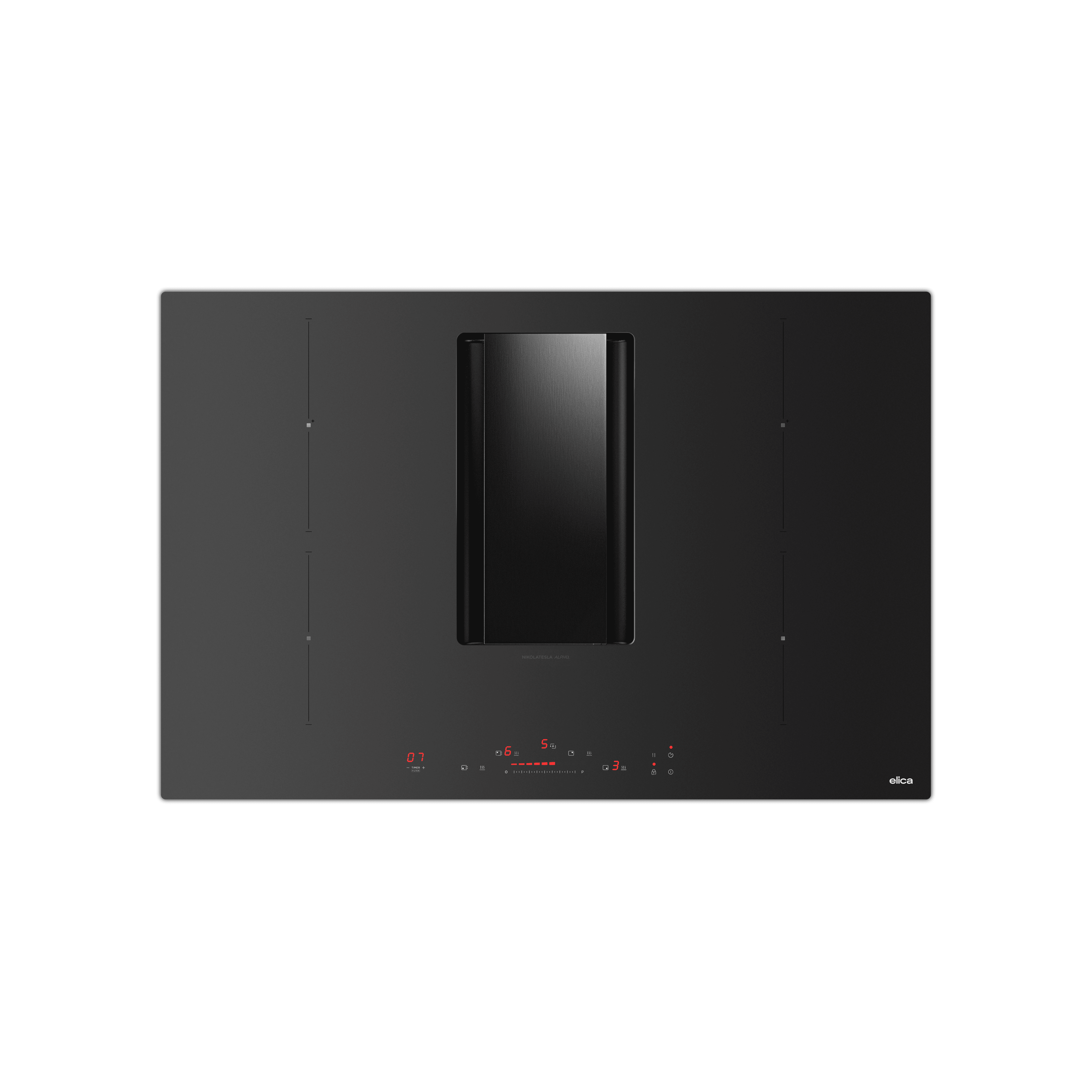 Hobs Induction Hobs With Extractor black matt thumb