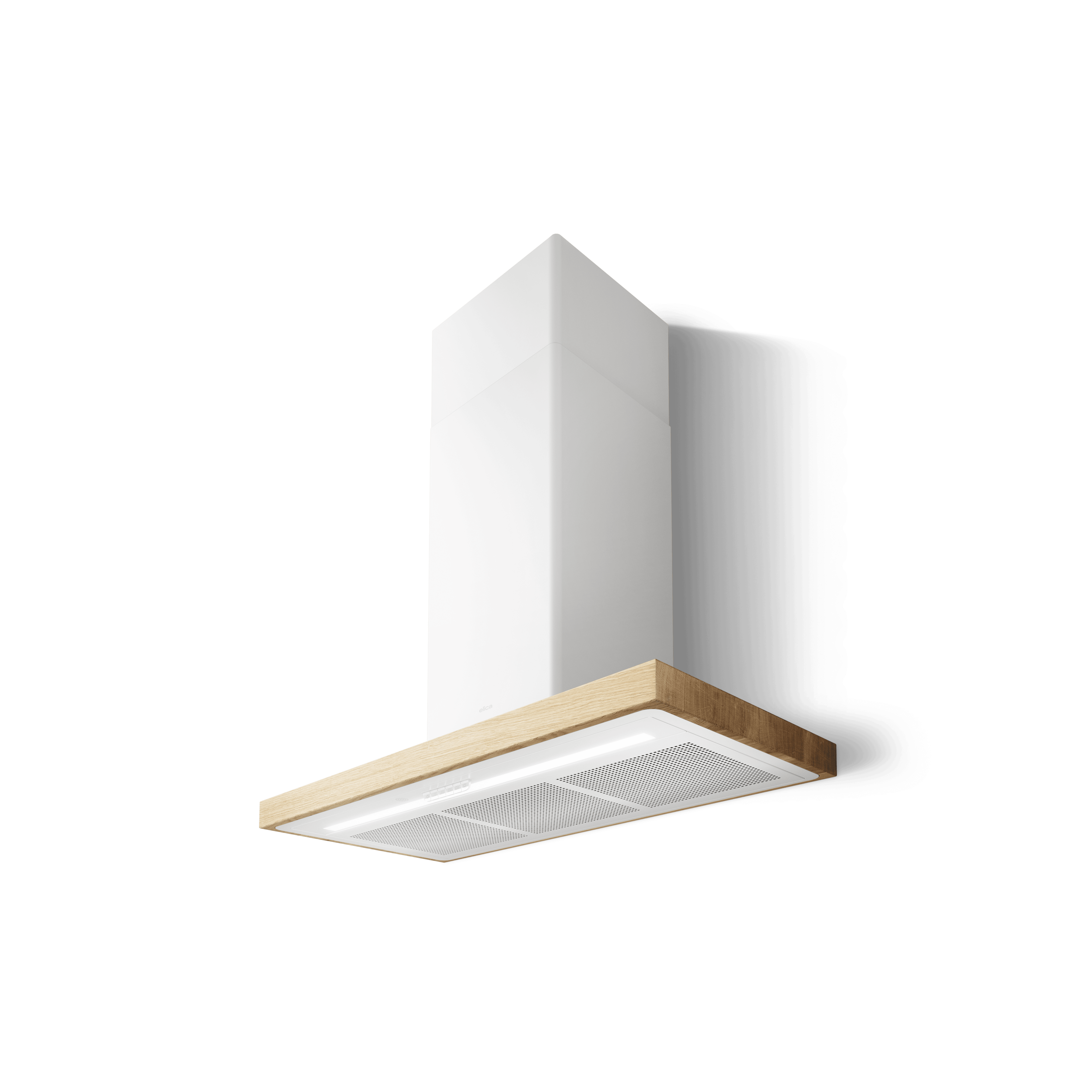 Cappe da Cucina Cappe a Parete Rovere + Bianco thumb