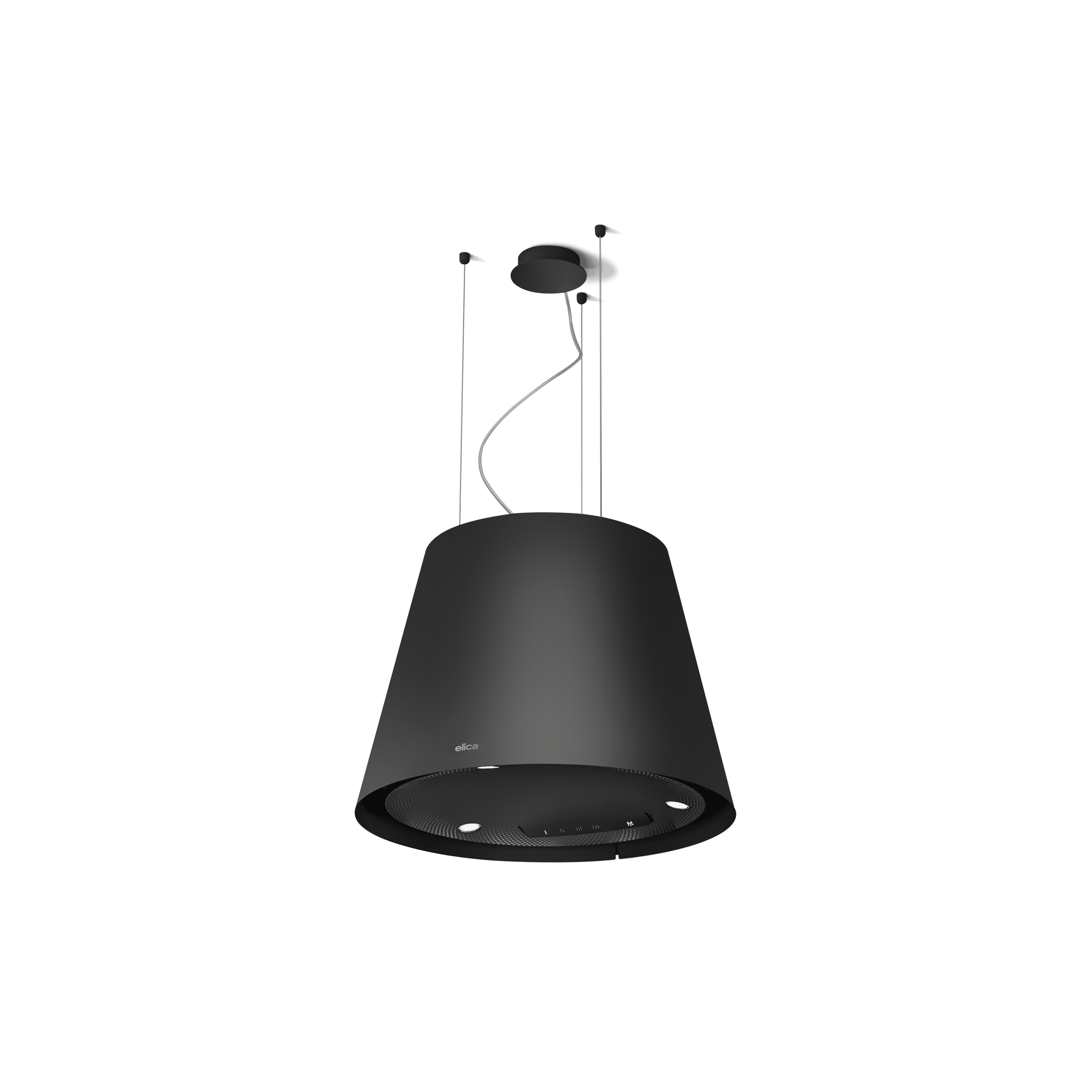 Cooker Hoods Suspended cooker hoods black thumb