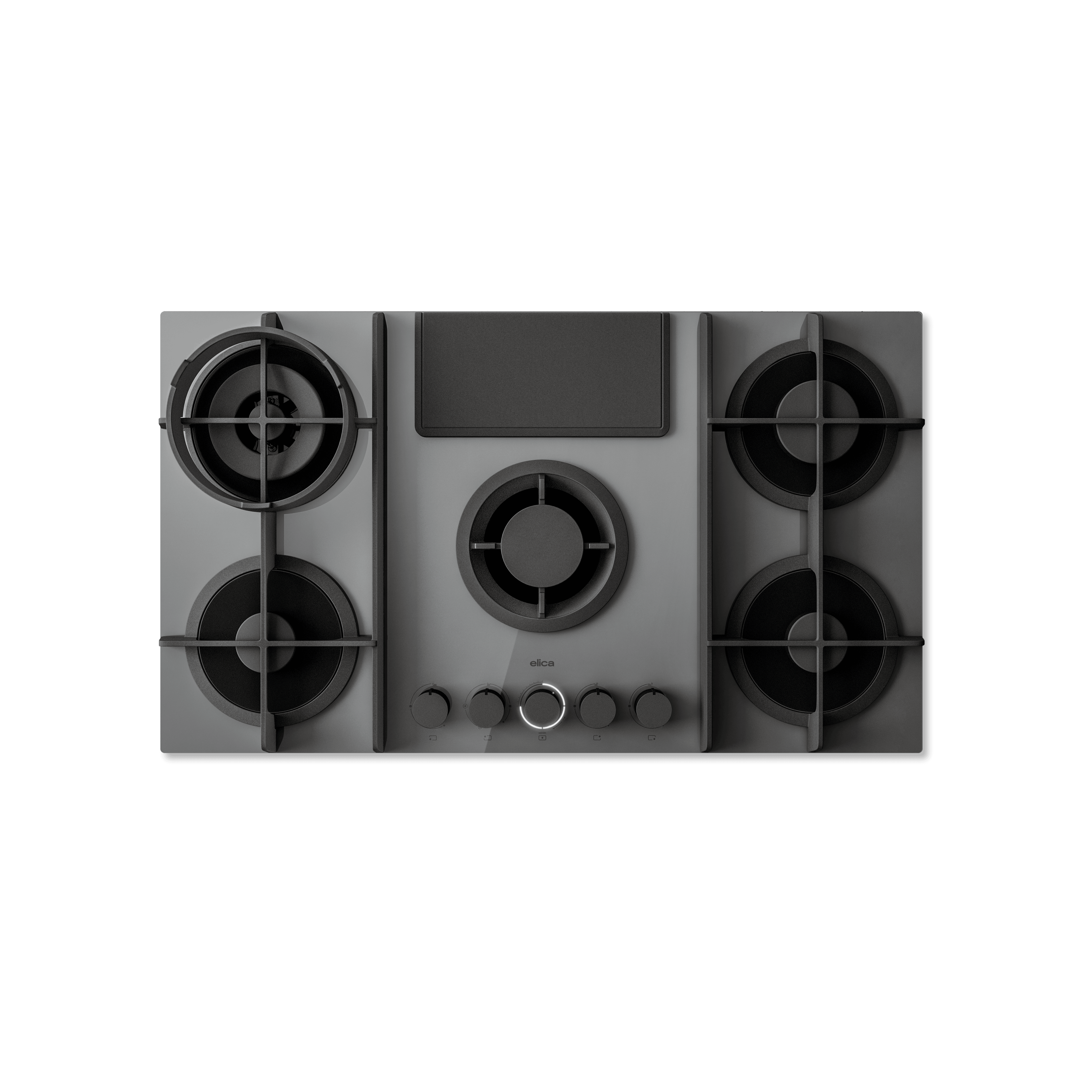 Hobs Induction Hobs With Extractor grey thumb