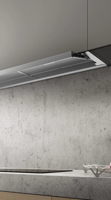 Cooker Hoods Built-in with cabinet base Lever hero