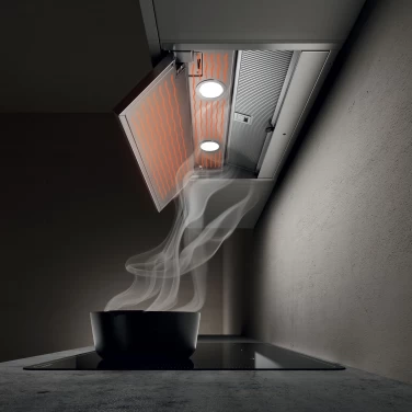 Cooker Hoods Built-in without cabinet base Boxin No Drip gallery 4