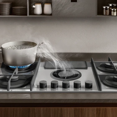 Hobs Induction Hobs With Extractor NikolaTesla Flame gallery 24