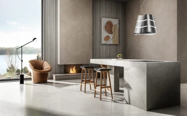Cappe da Cucina Cappe Sospese Wave Ux gallery 1
