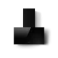 Hottes Murale Plat black 80 download card